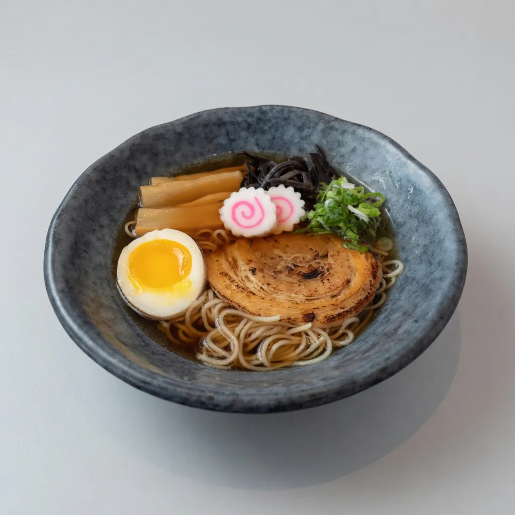 Shoyu Ramen at Bansho Ramen, Japanese Restaurant in Berkeley