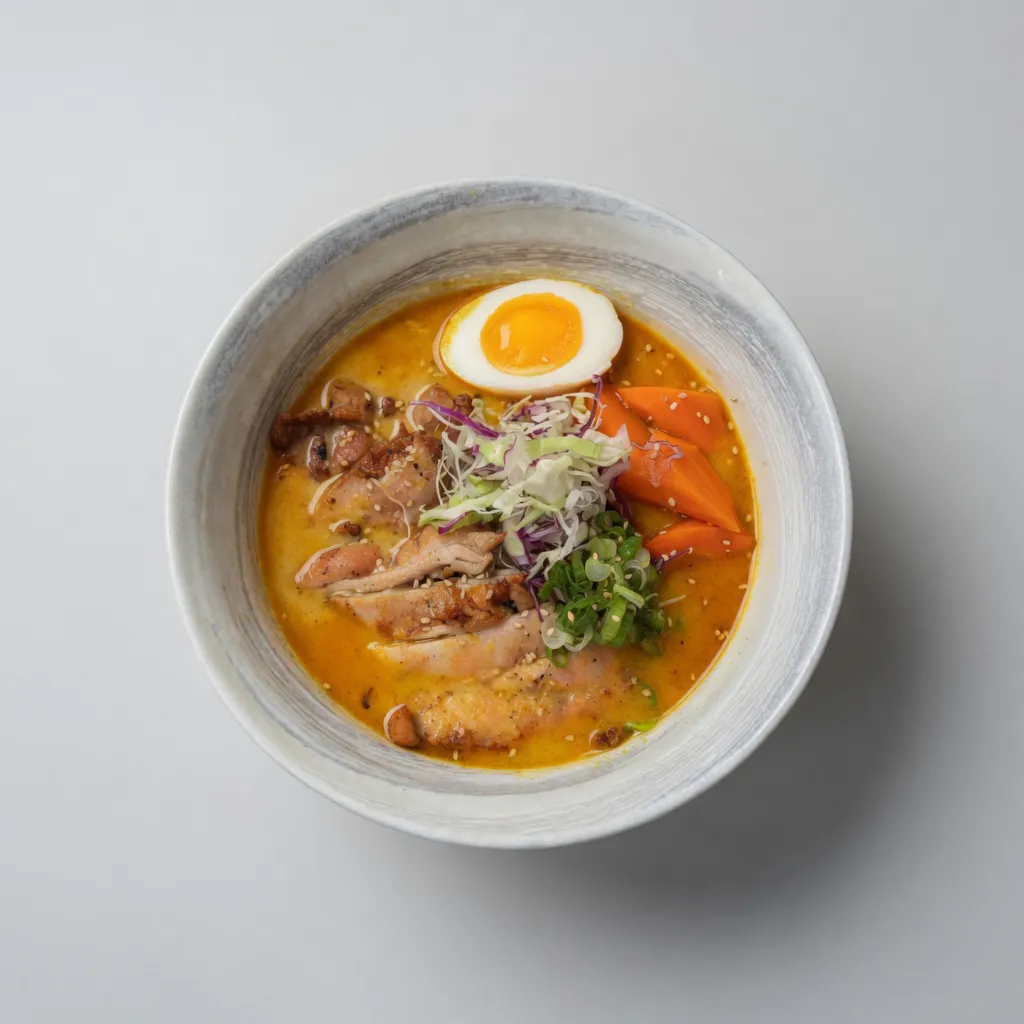 Curry Ramen at Bansho Ramen, Japanese Restaurant in Berkeley